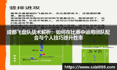成都飞盘队战术解析：如何在比赛中运用团队配合与个人技巧提升胜率