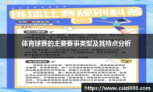 体育球赛的主要赛事类型及其特点分析