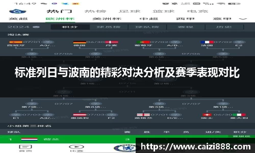 标准列日与波南的精彩对决分析及赛季表现对比